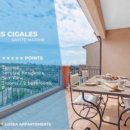Апартаменты Les Cigales, Superbe Vue - Golfe De Сент-Максим Экстерьер фото